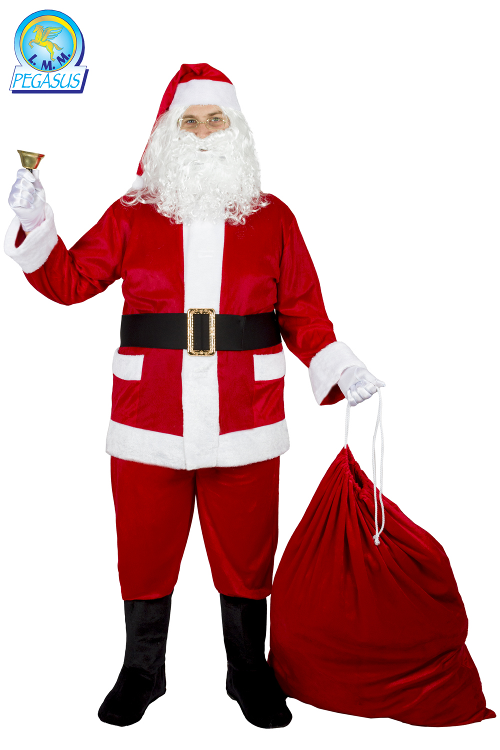 BABBO NATALE ADULTO TAGLIE FORTI 4XL